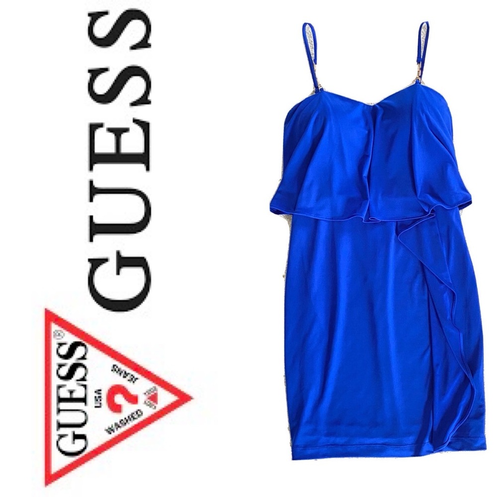 Guess Royal Blue Mini Dress
